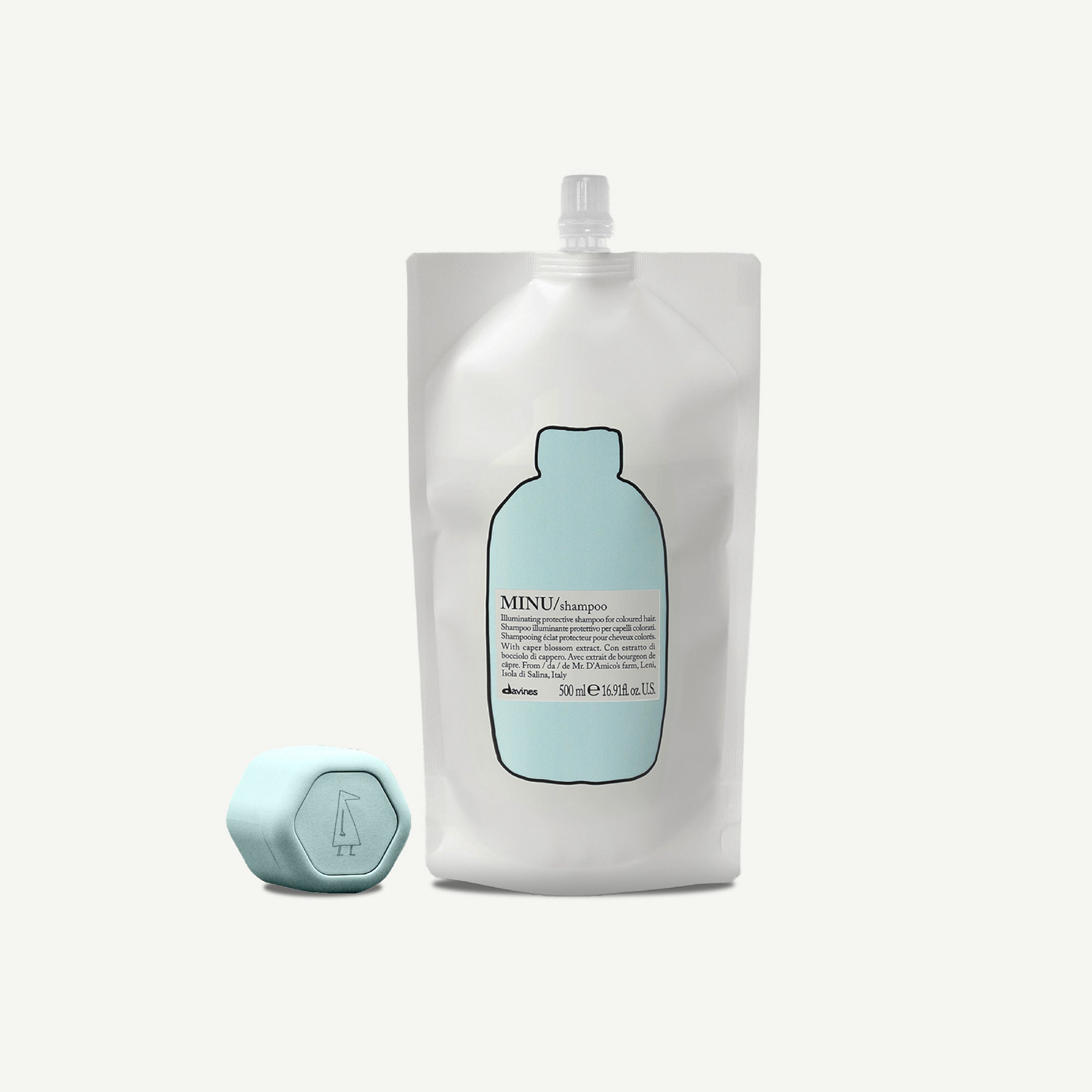 MINU Shampoo Refill + Cadence Capsule Medium 1  Davines
