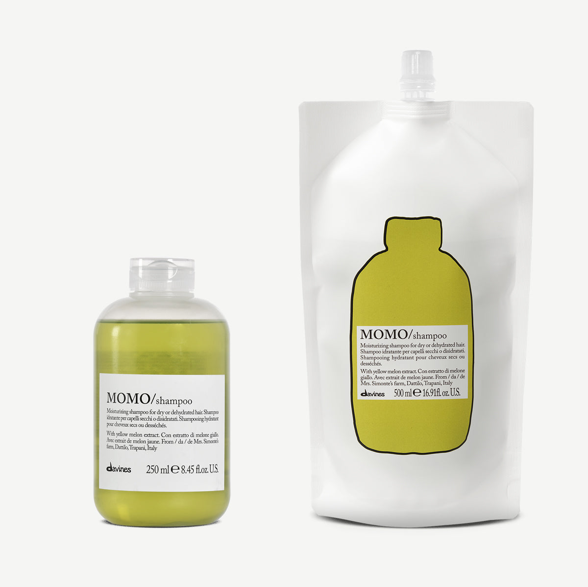 MOMO Shampoo Refill Duo 1  2 pz.Davines
