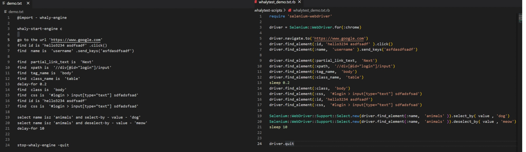 code_comparsion