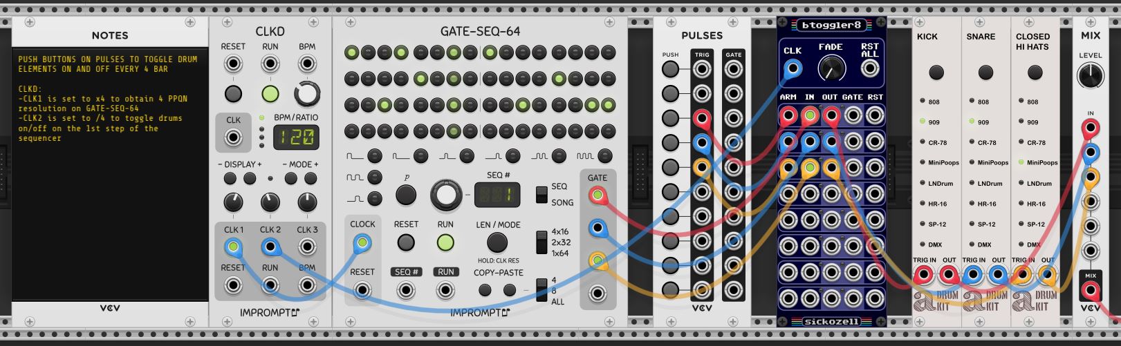 bToggler8 example