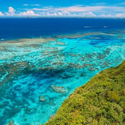 宮古島の絶景スポット「三角点」の写真