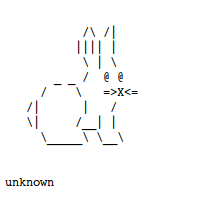 Easter Bunnies and Chocolate Rabbits in ASCII Text Art | Holidappy