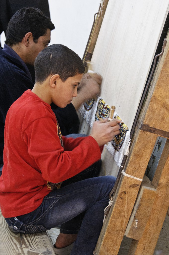 Carpet School - Living Like a Local in Egypt