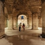 The Basement Halls in Diocletian's Palace