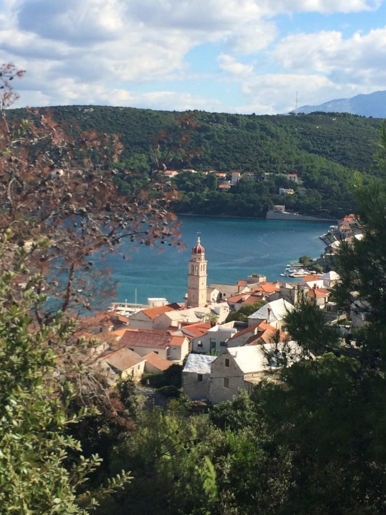 Pučišća from the top