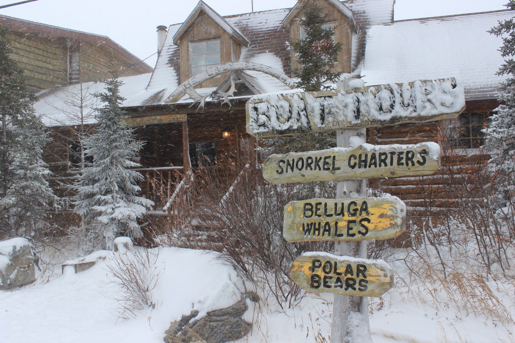 The Lazy Bear Lodge Exterior.