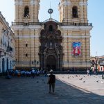 The façade of the gorgeous San Francisco Church