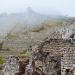 Catching the train from Ollantaytambo to Machu Picchu Pueblo