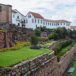 An outdoor section of the Q'orikancha complex