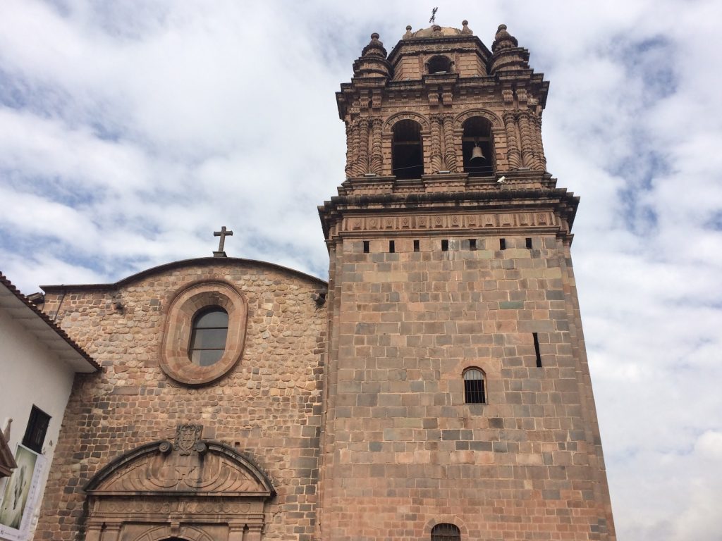 Incan Temple of the Sun converted into The Church of Santo Domingo by the Spaniards