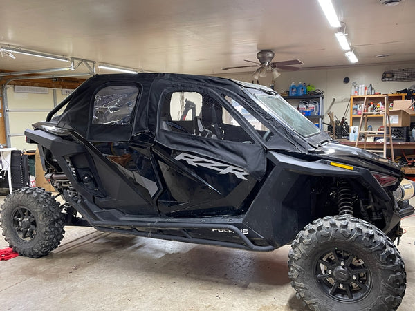 Polaris RZR Pro Xp 1000 4 Door Enclosure (upper doors only) will also fit the turbo