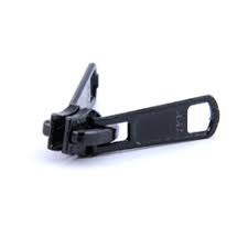 Zipper Slider Autolock, #8 YKK Vislon, Double Pull Tab, Black