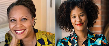 Portraits of NPR co-host Professor Christina Greer and UW Professor Megan Francis