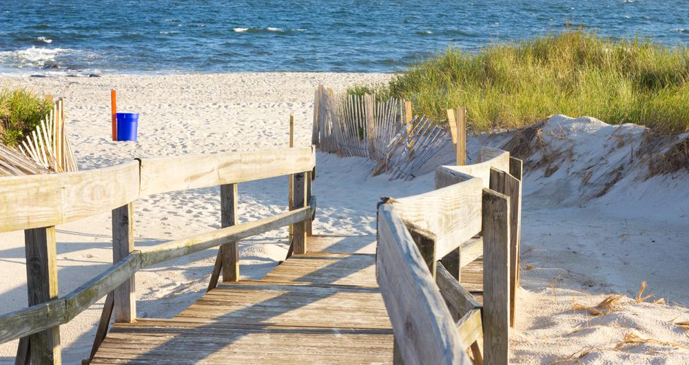 Fire Island beach, NY