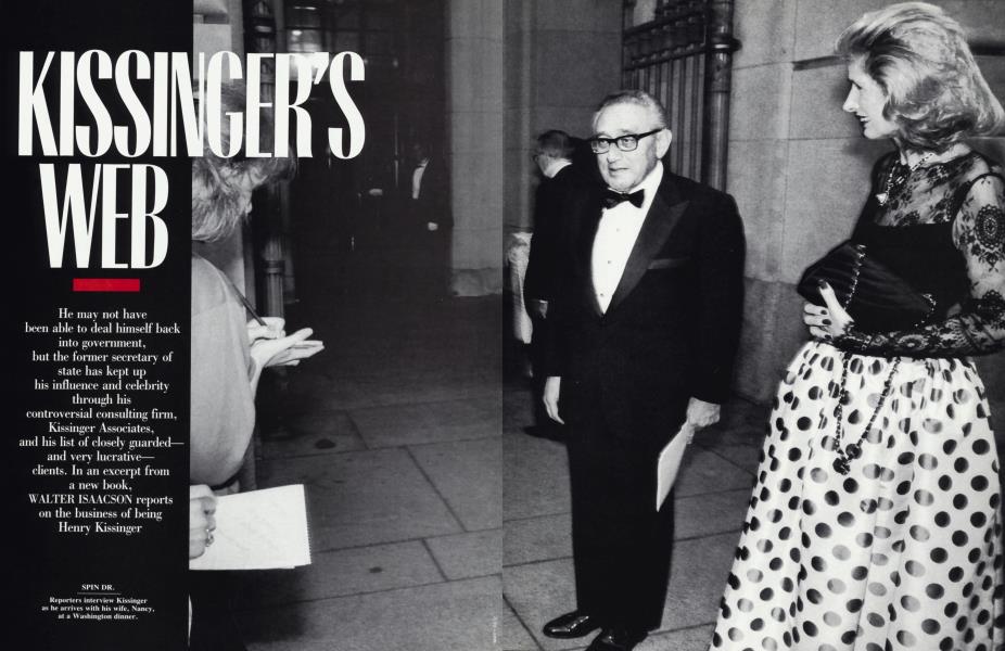 KISSINGER'S WEB