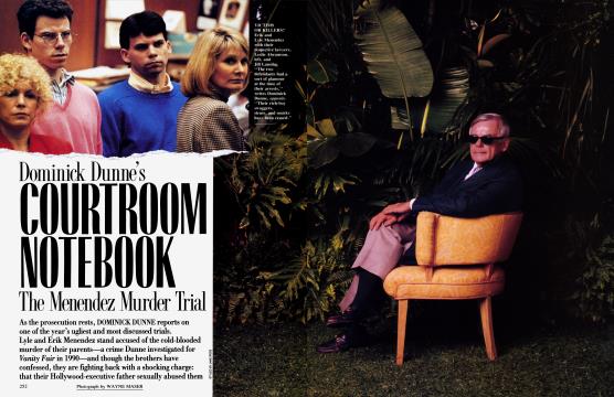 Dominick Dunne's COURTROOM NOTEBOOK: The Menendez Murder Trial - October | Vanity Fair