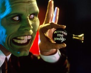 THE MASK, Jim Carrey, 1994. © New Line Cinema / Everett Collection