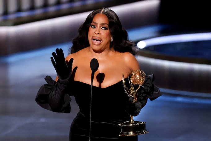 Niecy Nash Betts at the 75th Primetime Emmy Awards held at the Peacock Theater on January 15, 2024 in Los Angeles, California. (Photo by Christopher Polk/Variety via Getty Images)