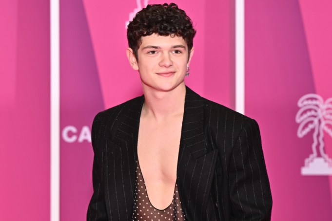 CANNES, FRANCE - APRIL 10: Noah Jupe attends the Pink Carpet on Day Six of the 7th Canneseries International Festival on April 10, 2024 in Cannes, France. (Photo by Stephane Cardinale - Corbis/Corbis via Getty Images)