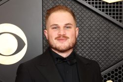 LOS ANGELES, CALIFORNIA - FEBRUARY 04: Zach Bryan attends the 66th GRAMMY Awards at Crypto.com Arena on February 04, 2024 in Los Angeles, California. (Photo by Matt Winkelmeyer/Getty Images for The Recording Academy)