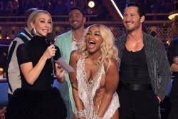 “Premiere - 3301” – “Dancing with the Stars” returns for an all-new star-studded season! Co-hosted by Alfonso Ribeiro and Julianne Hough, the series returns for season 33, featuring 13 new celebrities who are ready to hit the ballroom floor. TUESDAY, SEPT. 17 (8:00-10:00 p.m. EDT/PDT, 7:00-9:00 p.m. CDT), on ABC. (Disney/Eric McCandless)
JULIANNE HOUGH, PHAEDRA PARKS, VAL CHMERKOVSKIY