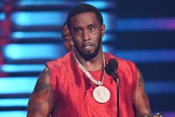 Diddy accepts the Global Icon Award onstage at the 2023 MTV Video Music Awards held at Prudential Center on September 12, 2023 in Newark, New Jersey. (Photo by Gilbert Flores/Variety via Getty Images)