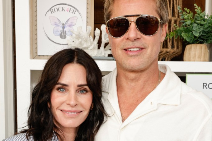 courteney cox brad pitt rock4EB! ebmrf