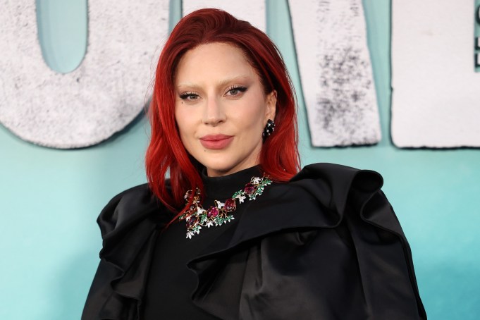 HOLLYWOOD, CALIFORNIA - SEPTEMBER 30: Lady Gaga attends the Los Angeles Premiere of Warner Bros. Pictures "Joker: Folie a Deux" at TCL Chinese Theatre on September 30, 2024 in Hollywood, California. (Photo by Monica Schipper/Getty Images)