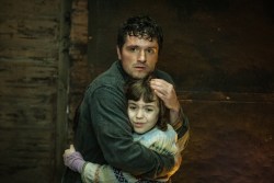 FIVE NIGHTS AT FREDDY'S, from top: Josh Hutcherson, Piper Rubio, 2023. ph: Patti Perret /© Universal Pictures / Courtesy Everett Collection