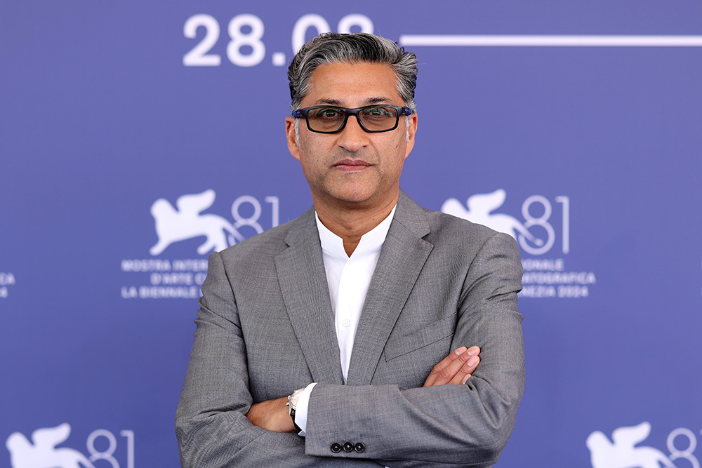 VENICE, ITALY - SEPTEMBER 03: Director Asif Kapadia attends the "2073" photocall during the 81st Venice International Film Festival at Palazzo del Casino on September 03, 2024 in Venice, Italy. (Photo by Andreas Rentz/Getty Images)