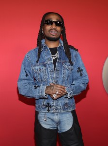 Quavo at the 2024 GQ Men Of The Year Party at Bar Marmont on November 14, 2024 in Los Angeles, California.