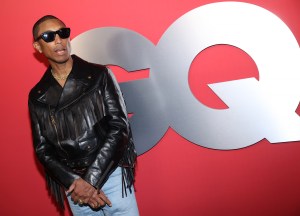 Pharrell Williams at the 2024 GQ Men Of The Year Party at Bar Marmont on November 14, 2024 in Los Angeles, California.