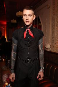 LOS ANGELES, CALIFORNIA - NOVEMBER 14: mgk attends 2024 GQ Men Of The Year on November 14, 2024 in Los Angeles, California. (Photo by Amy Sussman/Getty Images for GQ)