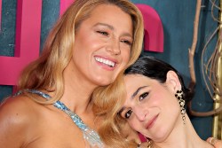 NEW YORK, NEW YORK - AUGUST 06: (L-R) Blake Lively and Jenny Slate attend the "It Ends With Us" New York Premiere at AMC Lincoln Square Theater on August 06, 2024 in New York City. (Photo by Cindy Ord/Getty Images)