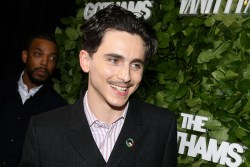 Timothée Chalamet, James Mangold at the 34th Annual Gotham Awards held at Cipriani Wall Street on December 02, 2024 in New York, New York. (Photo by Kristina Bumphrey/Variety via Getty Images)