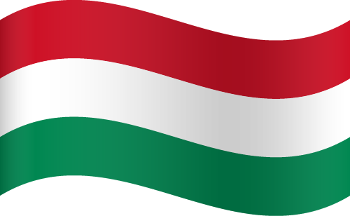 Vector Country Flag of Hungary - Waving | Vector World Flags