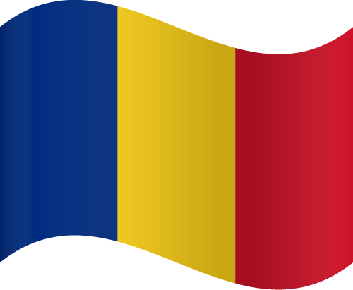 Vector Country Flag of Romania - Waving | Vector World Flags