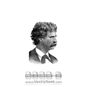 Mark Twain Logo Vector