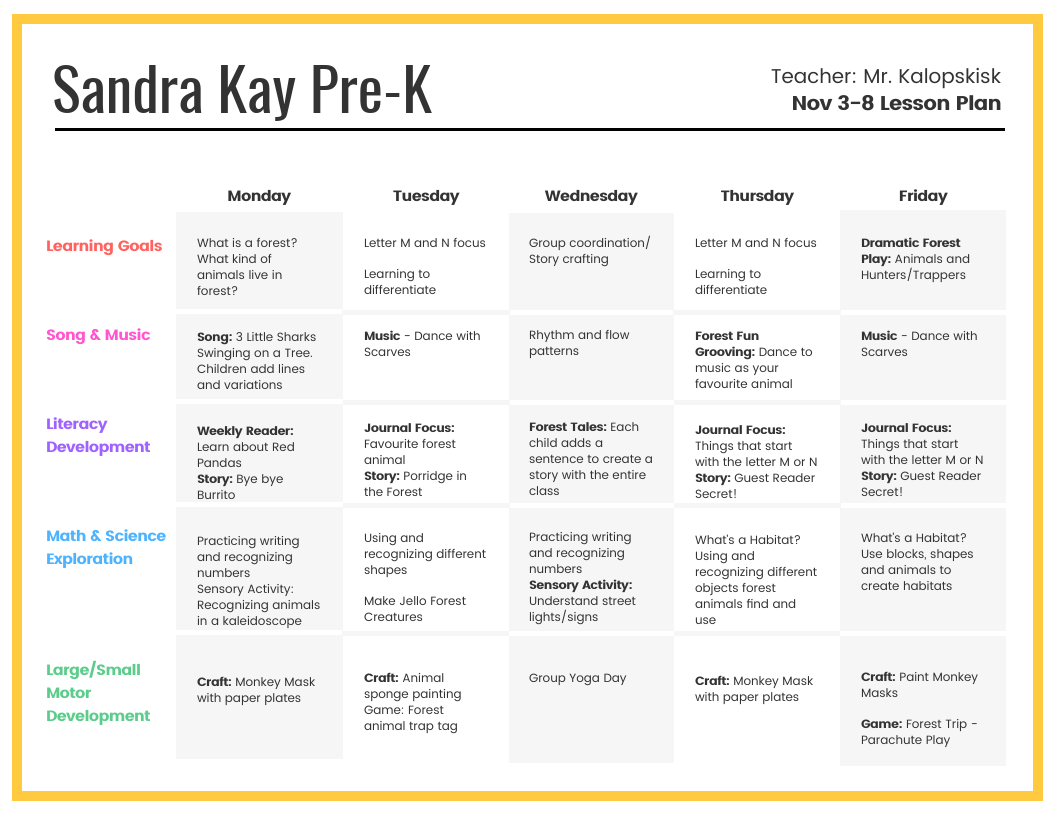 General Music Lesson Plan Template from venngage-wordpress.s3.amazonaws.com