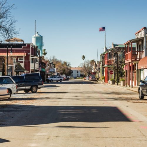 Street view of Downtown Isleton