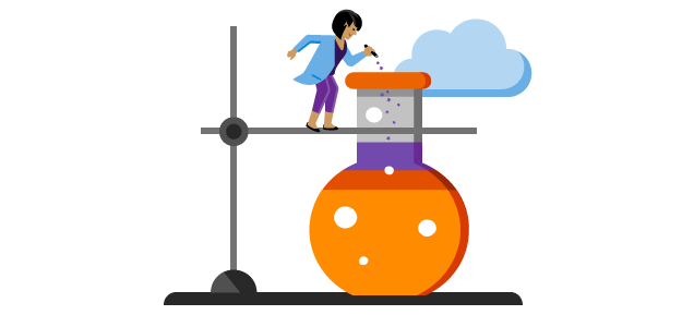 Gráfico sobre la experimentación continua