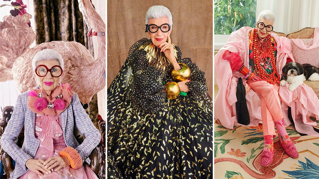 Style icon Iris Apfel dies aged 102