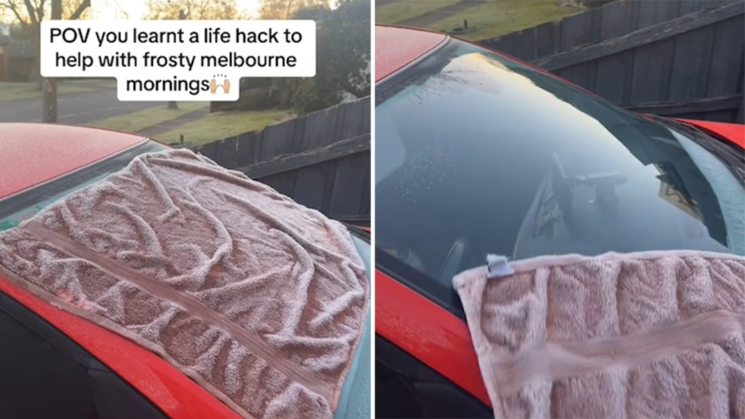 Hack stops car windscreens getting icy overnight