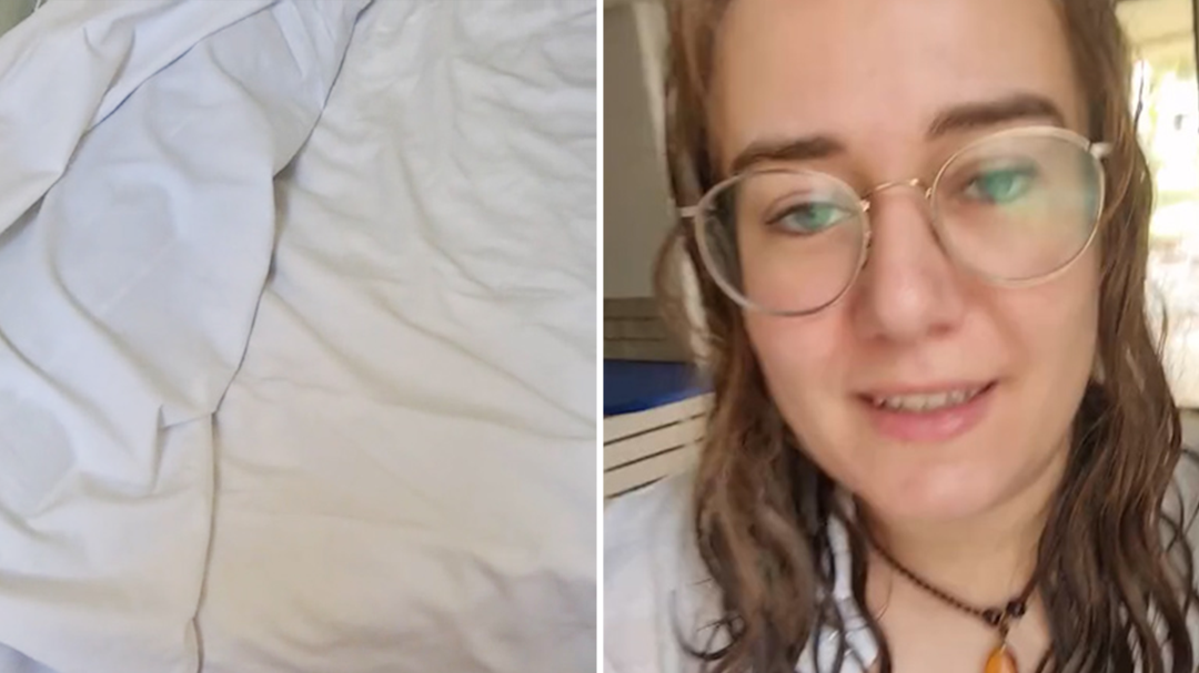 German backpacker baffled by Aussie bed detail