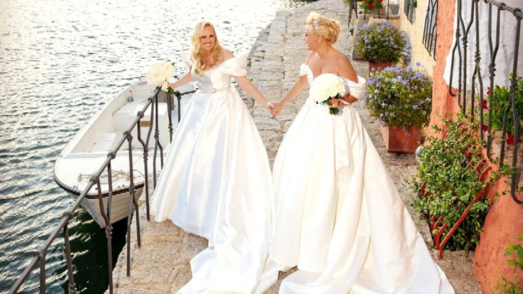 First look at Rebel Wilson's wedding