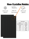 Elios Voltaic200 | 200W Mono Solar Panel | V200M-48V