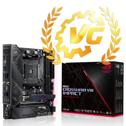 Award gold pour la Crosshair VIII Impact