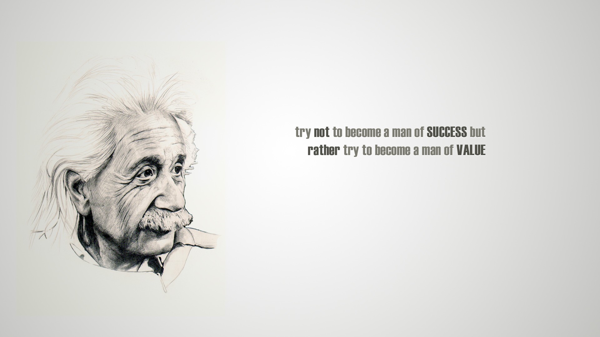 Albert Einstein Cartoon Wallpaper