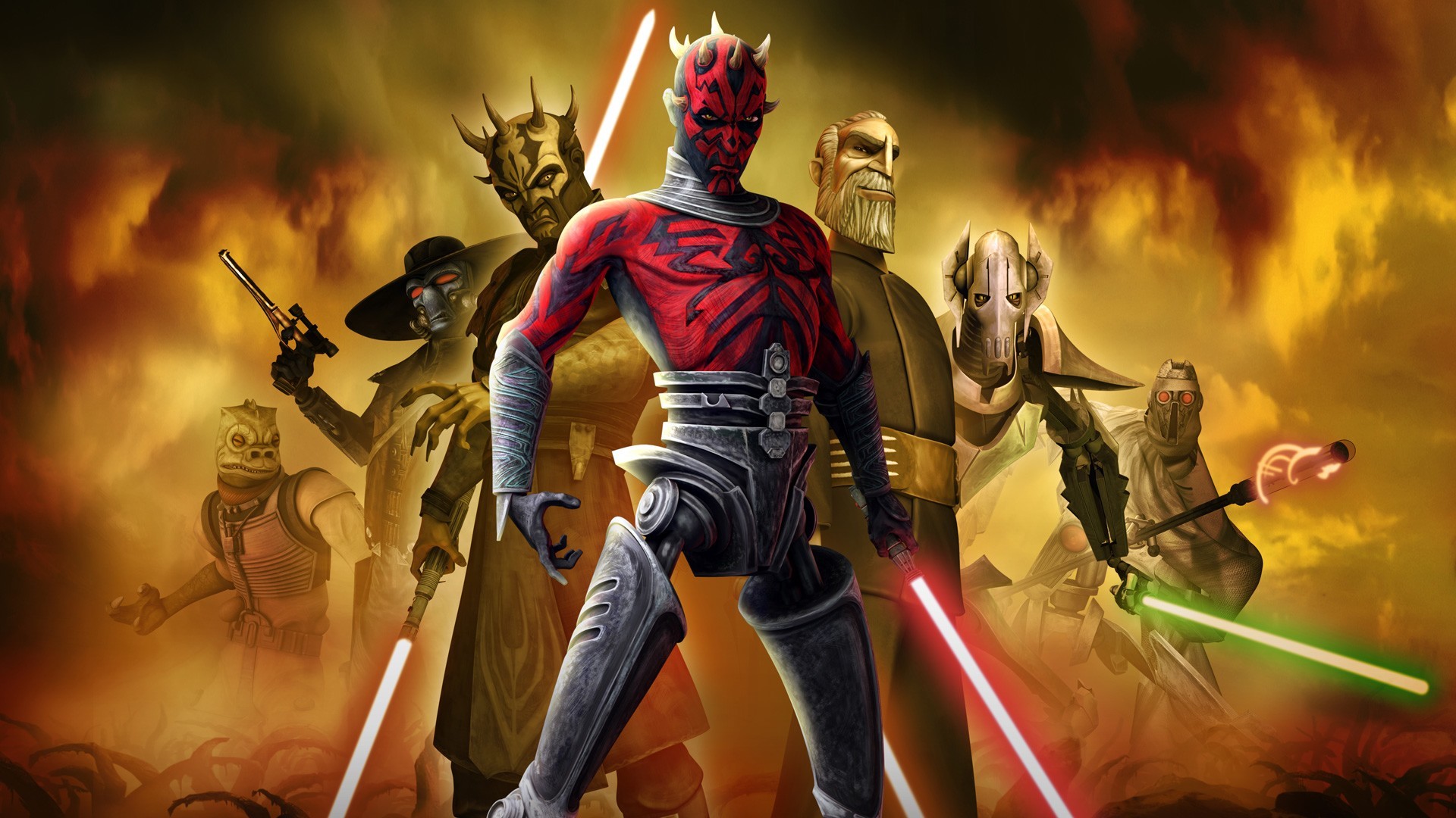 TV Show – Star Wars The Clone Wars Darth Maul Bossk Star Wars