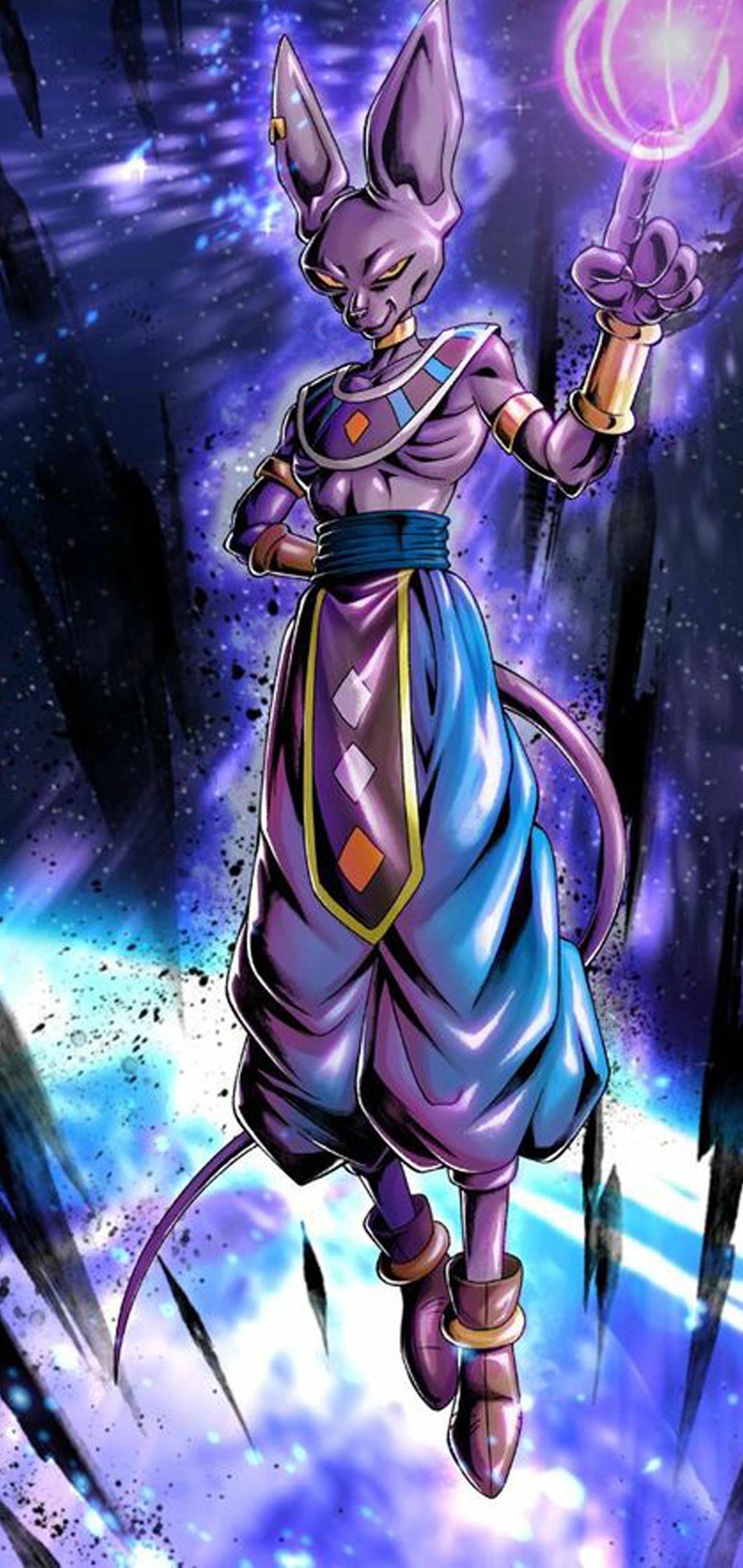 Wallpaper ID 438697  Anime Dragon Ball Super Phone Wallpaper Beerus  Dragon Ball Dragon Ball 750x1334 free download